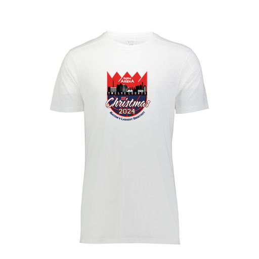 [FTSCUBWH-YS-LOGO1] Decker Youth Tri-Blend T-Shirt - Short Sleeve (Youth S, White, Logo 1)
