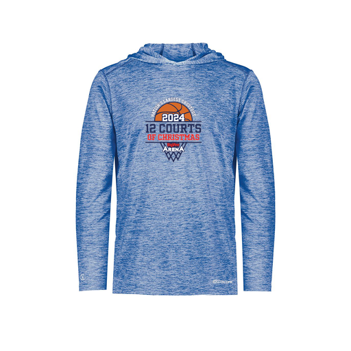 [FOLHCGRY-AS-LOGO3] Decker Men's Charge Hoodie (Adult S, Royal, Logo 3)